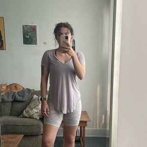 Urban Outfitters mauve t shirt
